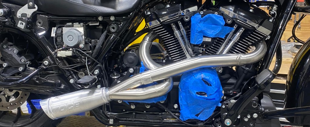 The Bootlegger Exhhaust by Toce Performance - Harley Davidson